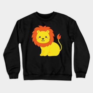 Lion Cub for Kids Crewneck Sweatshirt